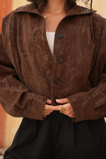 Load image into Gallery viewer, Chic Autumn Look Brown Jacket
